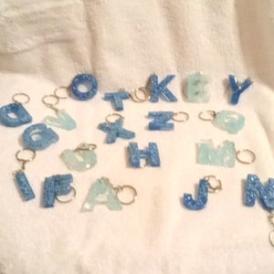Resin Beautiful Keychains ( 1- For $6 or 2- $10)